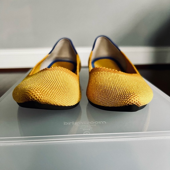 Rothy's The Point Flats Retired Marigold/Sunshine Yellow - Picture 6 of 13